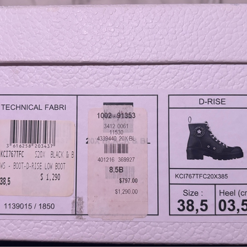 Dior D-rise Low Boot 38.5 - Picture 2 of 6